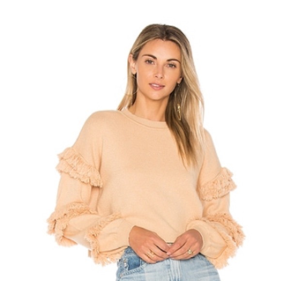 Tularosa Sweaters - Tularosa X revolve fringe Sweater